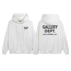 Gallery Dept Hollywood CA White Hoodie