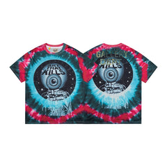 Gallery Dept. Tie-Dye Art That Kills Short Sleeve T-Shirt - Dark Multi