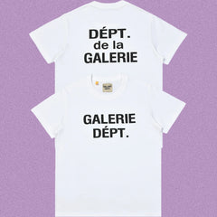 Gallery Dept. Galerie Dépt. Short Sleeve T-Shirt - White/Black