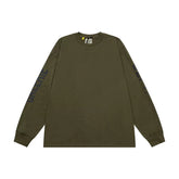 Gallery Dept. Sleeve Logo Graphic Long Sleeve T-Shirt - Army Green