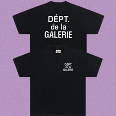 Gallery Dept. DÉPT. de la GALERIE Short Sleeve T-Shirt - Black/White