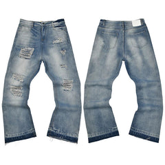 Gallery Dept. Spray Stripe Light Wash Denim Jeans