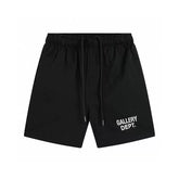 Gallery Dept. Minimalist Logo Drawstring Casual Shorts