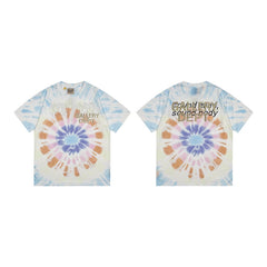 Gallery Dept. Sunburst Tie-Dye Sound Mind Short Sleeve T-Shirt - Pastel Multi