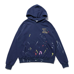 Gallery Dept. Paint Splatter Logo Hoodie