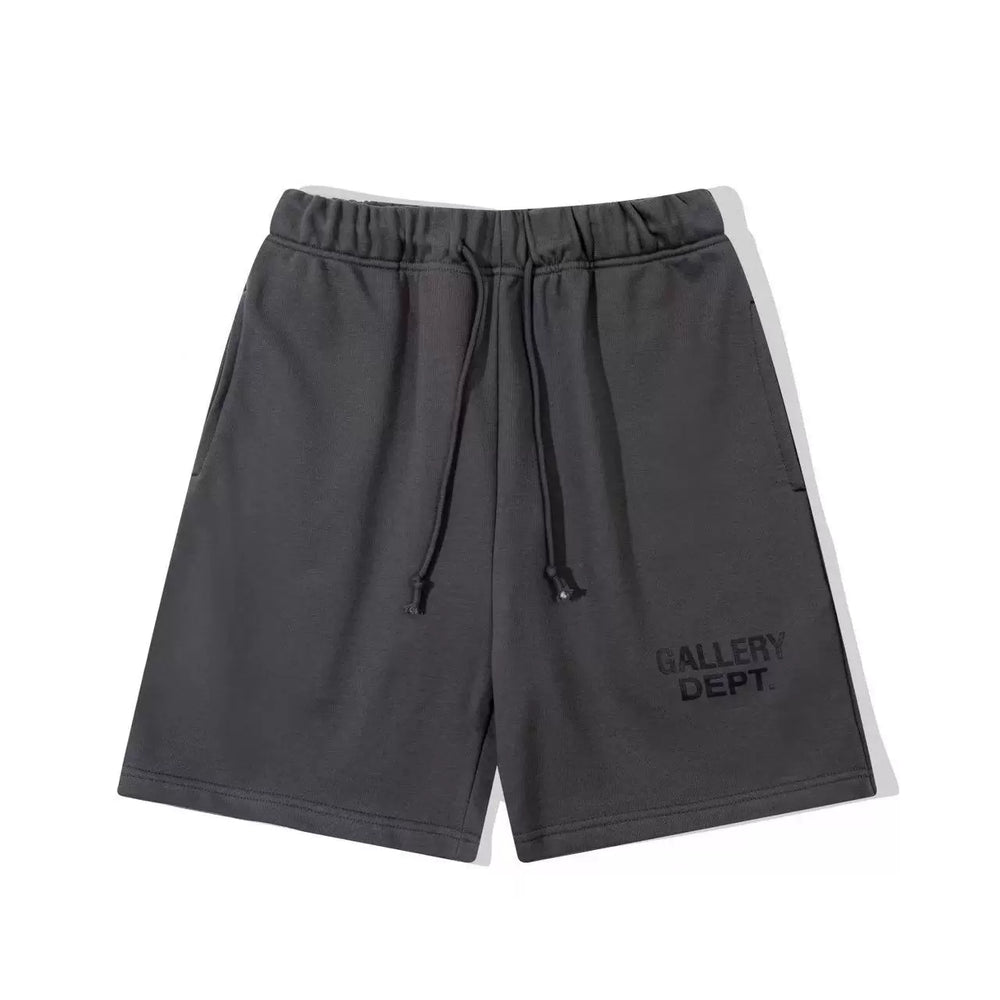 Gallery Dept. Logo French Terry Shorts - Charcoal Grey