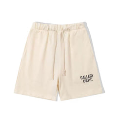 Gallery Dept. Logo French Terry Shorts - Cream