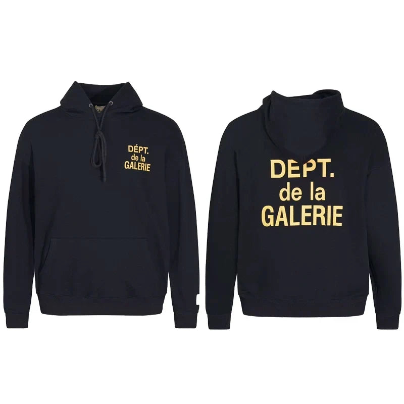 1. Gallery Dept Dept de la Galerie Black Hoodie