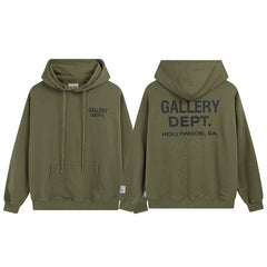Gallery Dept Hollywood CA Olive Hoodie