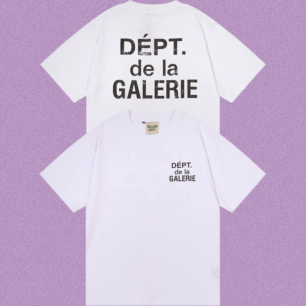 Gallery Dept. DÉPT. de la GALERIE Short Sleeve T-Shirt - White/Black