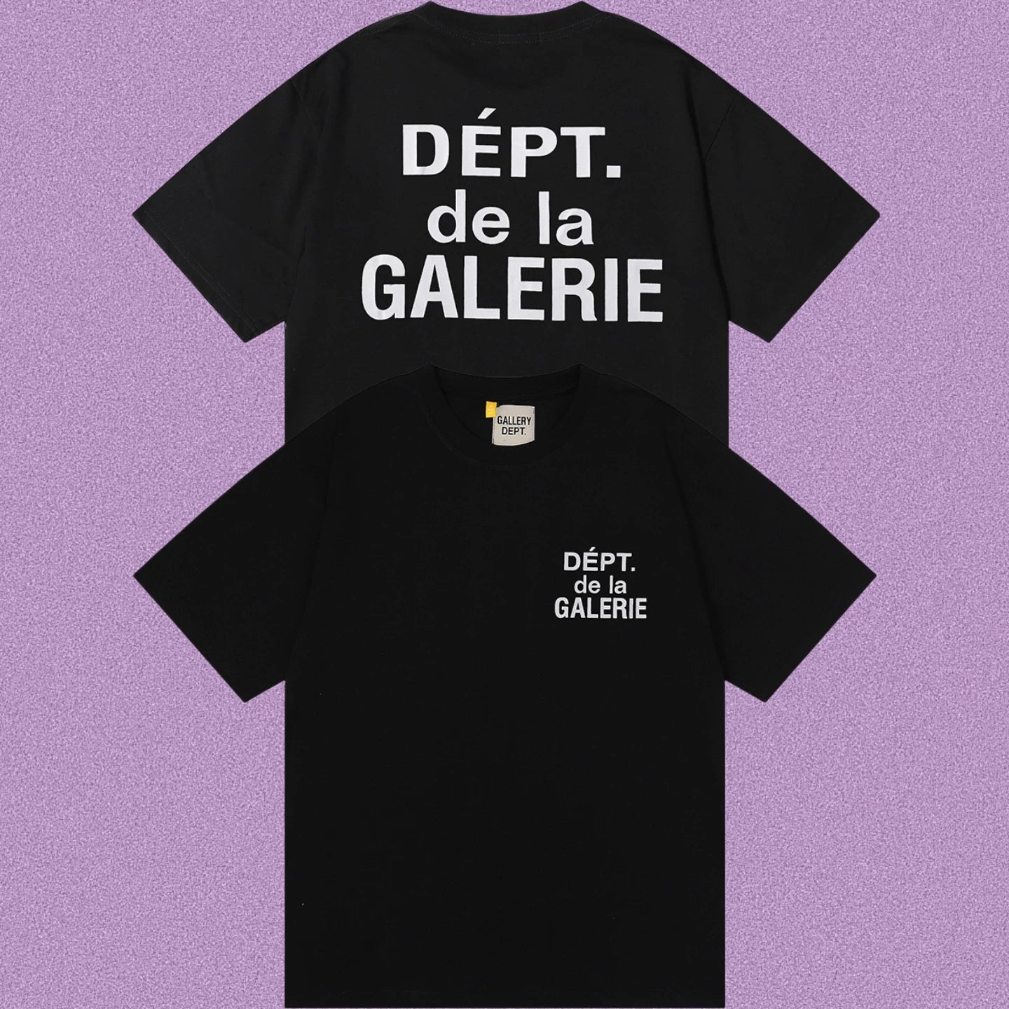 Gallery Dept. DÉPT. de la GALERIE Short Sleeve T-Shirt - Black
