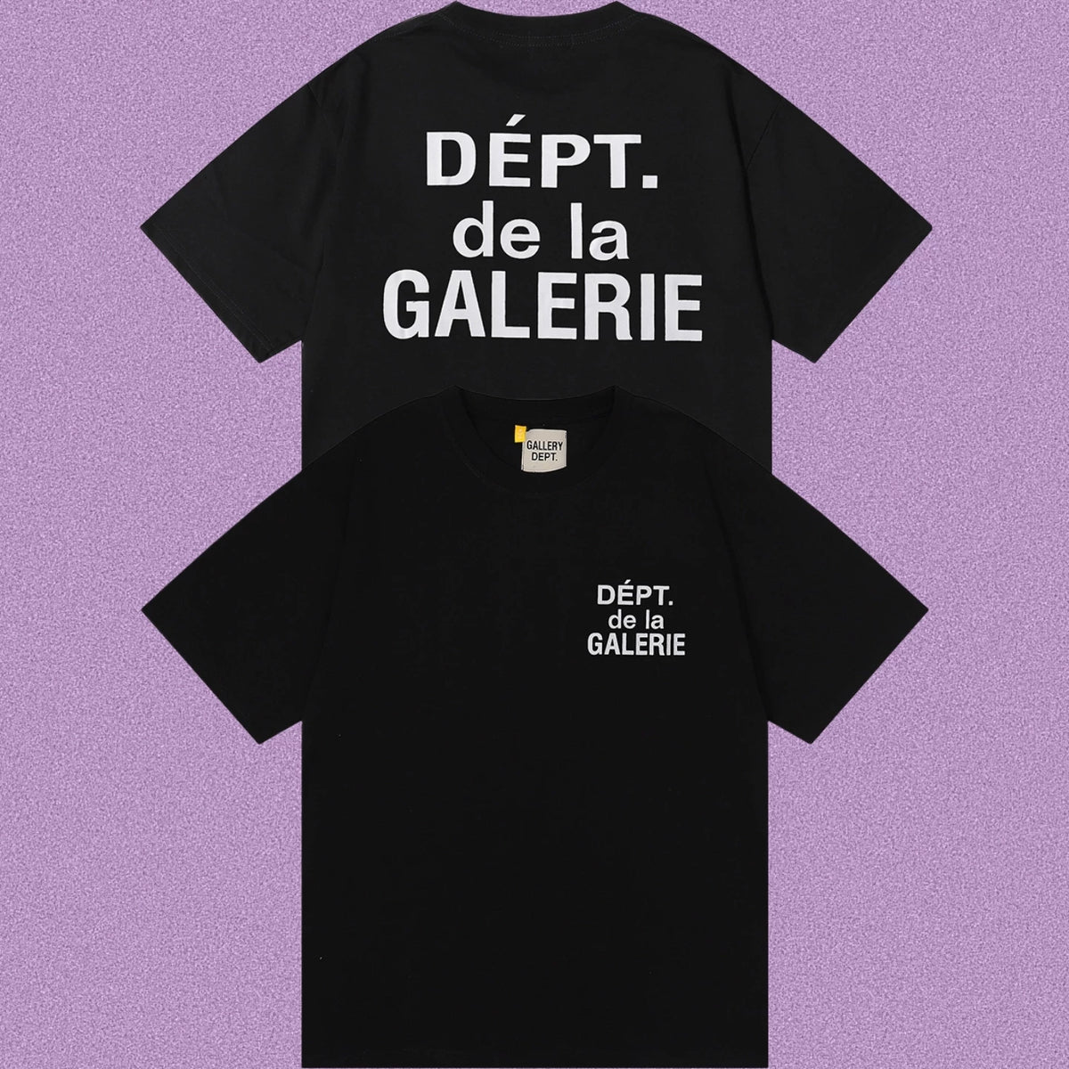 Gallery Dept. DÉPT. de la GALERIE Short Sleeve T-Shirt - Black