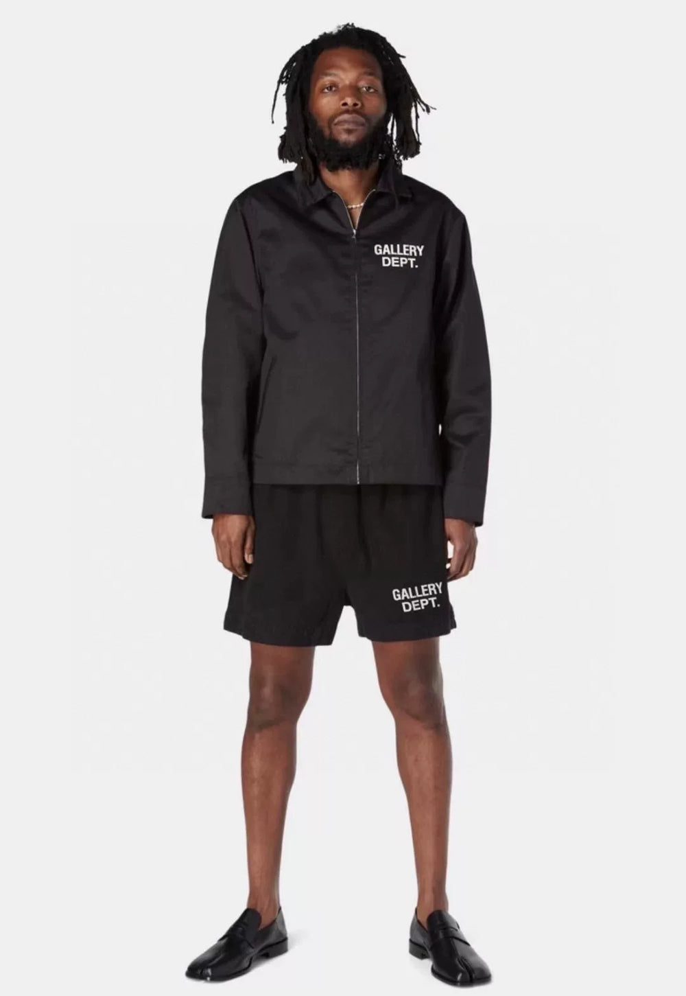 Gallery Dept. Minimalist Logo Drawstring Casual Shorts