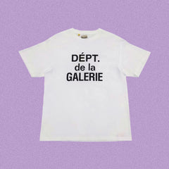 Gallery Dept. DÉPT. de la GALERIE Short Sleeve T-Shirt - White/Black