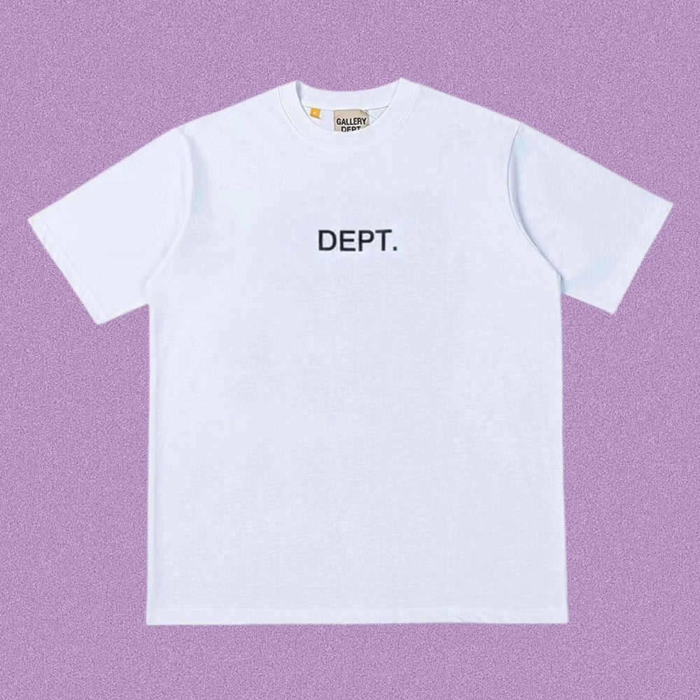 Gallery Dept. Minimalist DEPT. Short Sleeve T-Shirt - White