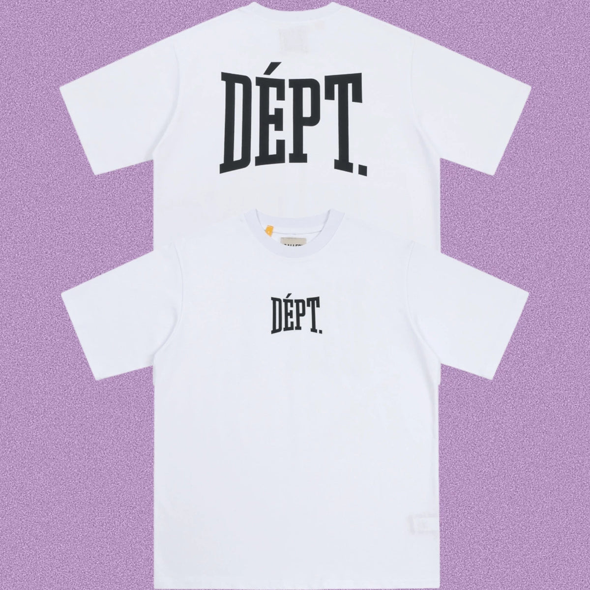 Gallery Dept. Arch Logo Short Sleeve T-Shirt - White/Black