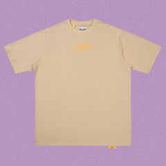 Gallery Dept. Minimalist DEPT. Short Sleeve T-Shirt - Khaki/Yellow