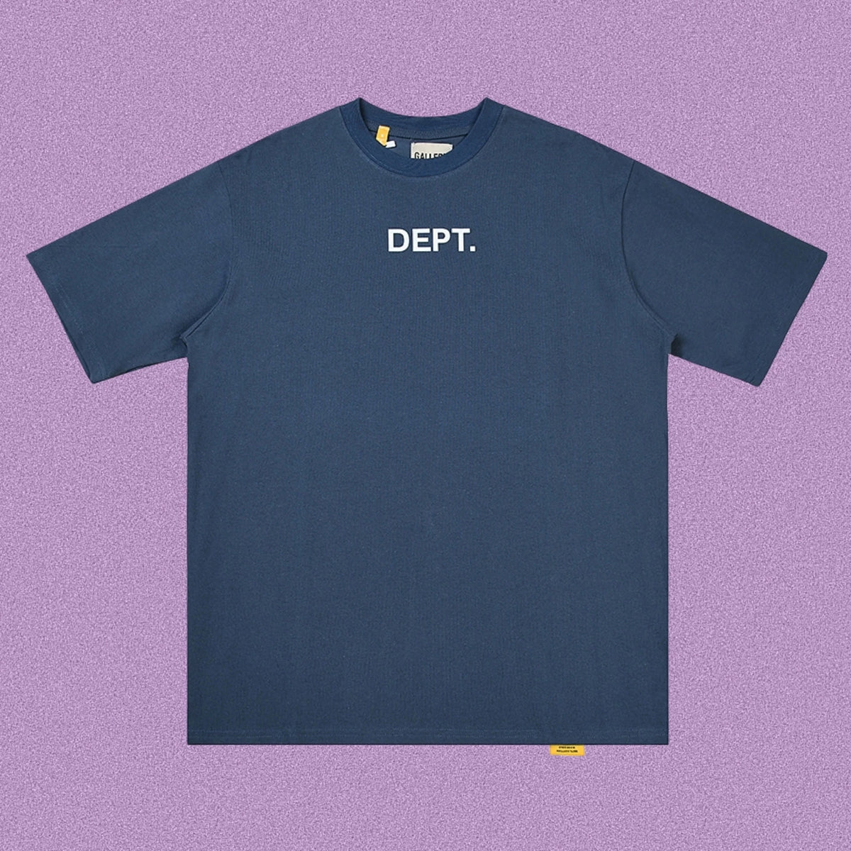 Gallery Dept. Minimalist DEPT. Short Sleeve T-Shirt - Blue-Grey/White