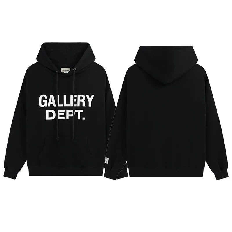Gallery Dept Big Logo Black Hoodie