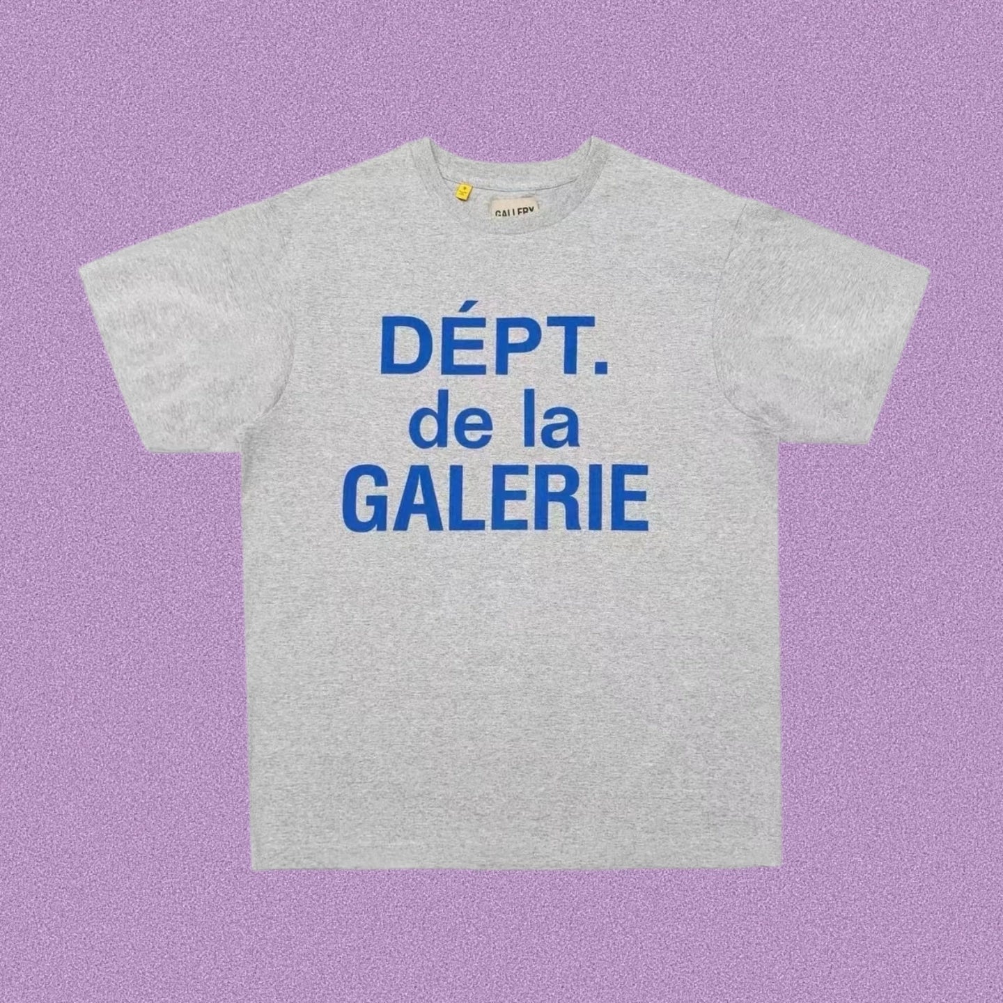 Gallery Dept. DÉPT. de la GALERIE Short Sleeve T-Shirt - Light Grey/Blue