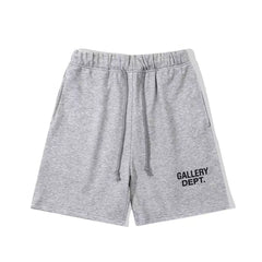 Gallery Dept. Logo French Terry Shorts - Light Grey