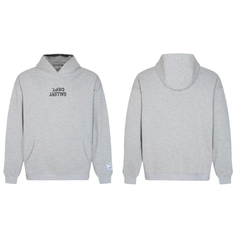 Gallery Dept. Grey Logo Hoodie