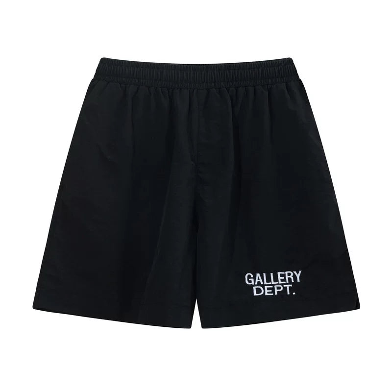 Gallery Dept. Logo Casual Shorts - Black