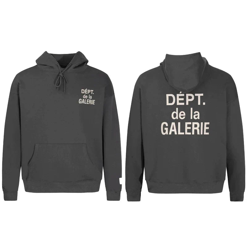 Gallery Dept Dept de la Galerie Charcoal Hoodie