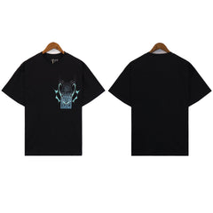 Who Decides War Front Emblem Graphic T-Shirt - Black