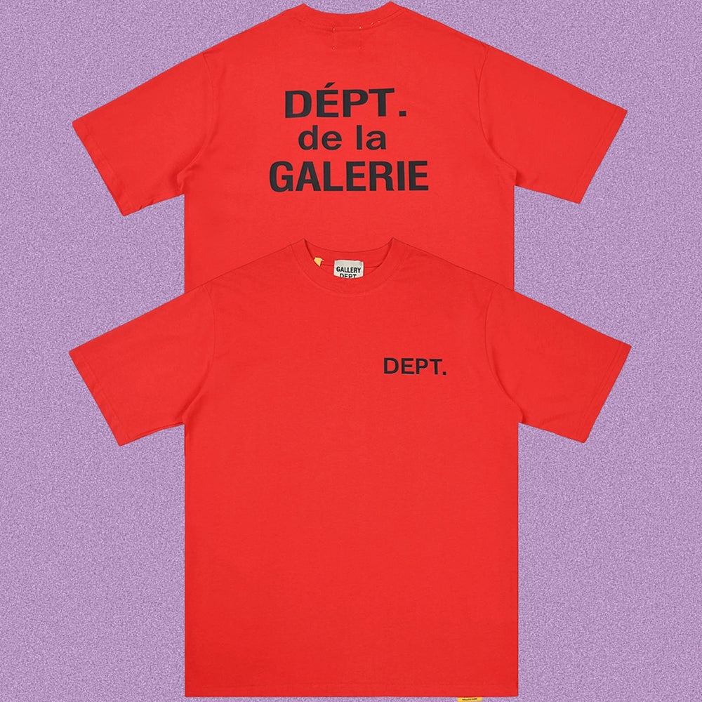 Gallery Dept. DÉPT. de la GALERIE Short Sleeve T-Shirt - Red/Black