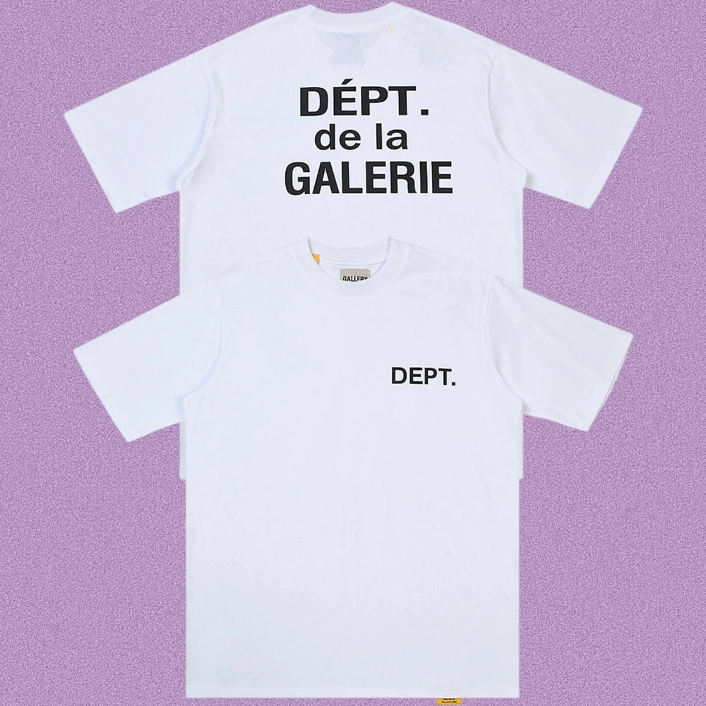 Gallery Dept. DÉPT. de la GALERIE Short Sleeve T-Shirt - White/Black