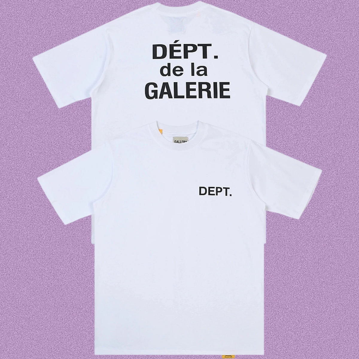 Gallery Dept. DÉPT. de la GALERIE Short Sleeve T-Shirt - White/Black