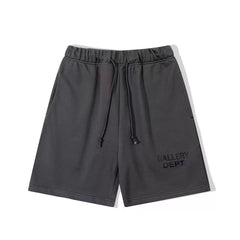 Gallery Dept. Logo French Terry Shorts - Charcoal Grey