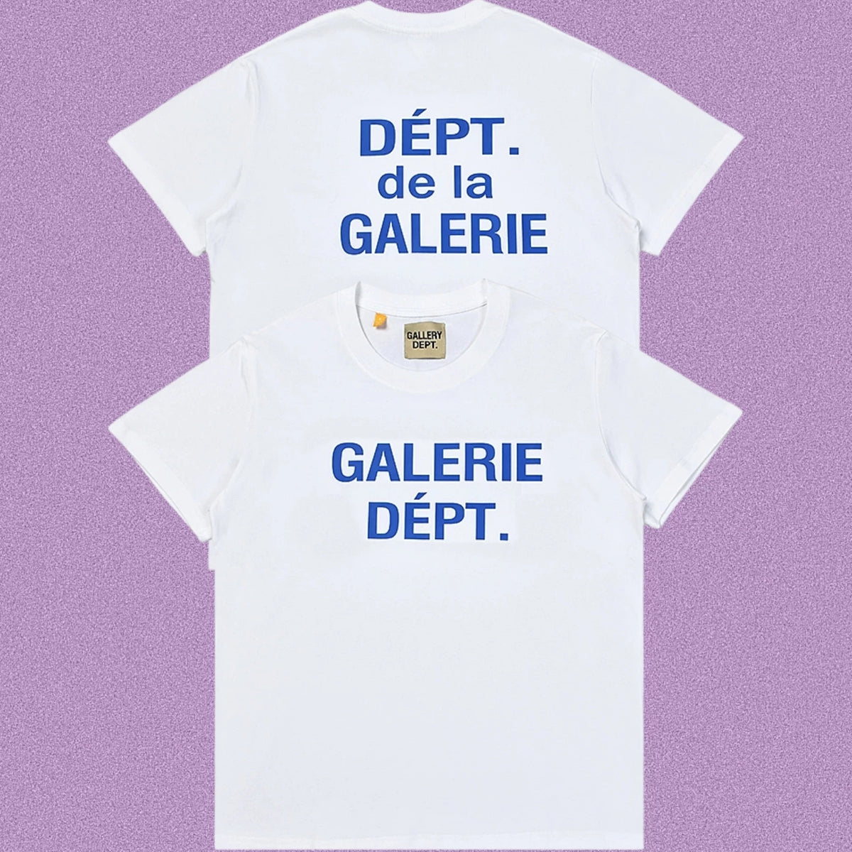 Gallery Dept. Galerie Dépt. Short Sleeve T-Shirt - White/Blue
