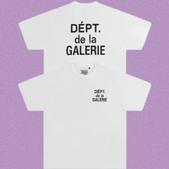 Gallery Dept. DÉPT. de la GALERIE Short Sleeve T-Shirt - White/Black