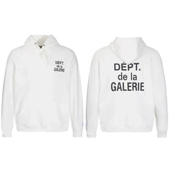 Gallery Dept Dept de la Galerie White Hoodie