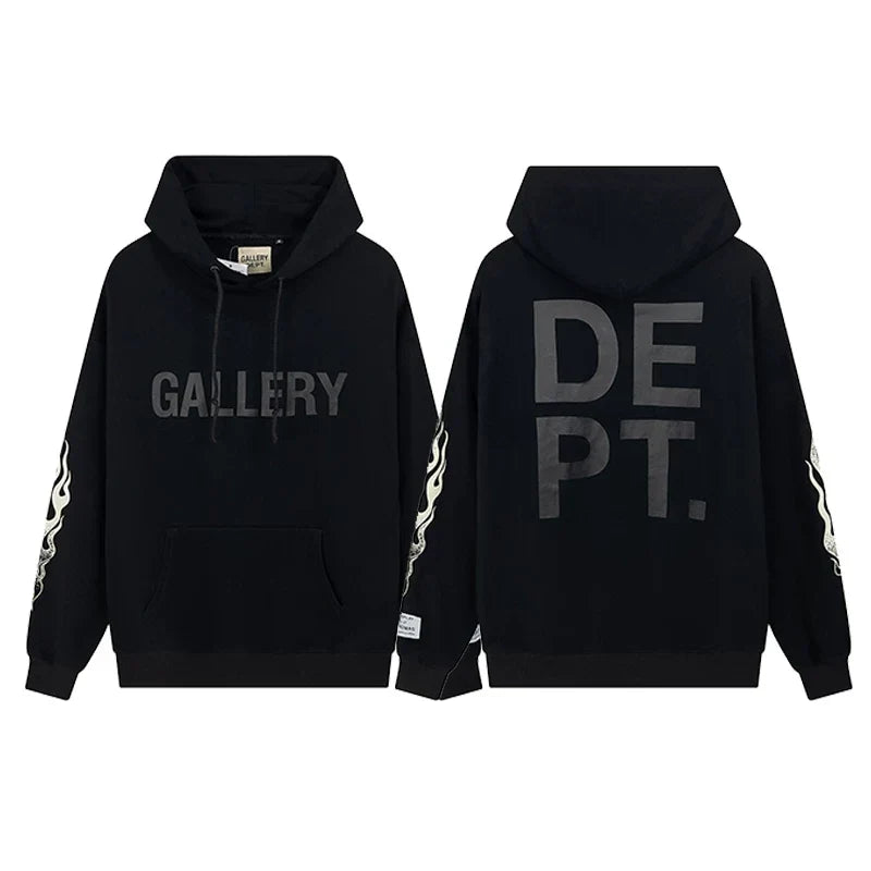 Gallery Dept DEPT. Graphic Black Hoodie